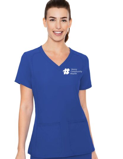 MC2468 Med Couture Insight Women's Side Pocket Top