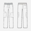 MC2772 Med Couture Insight Men's Straight Leg Pant - Image 2