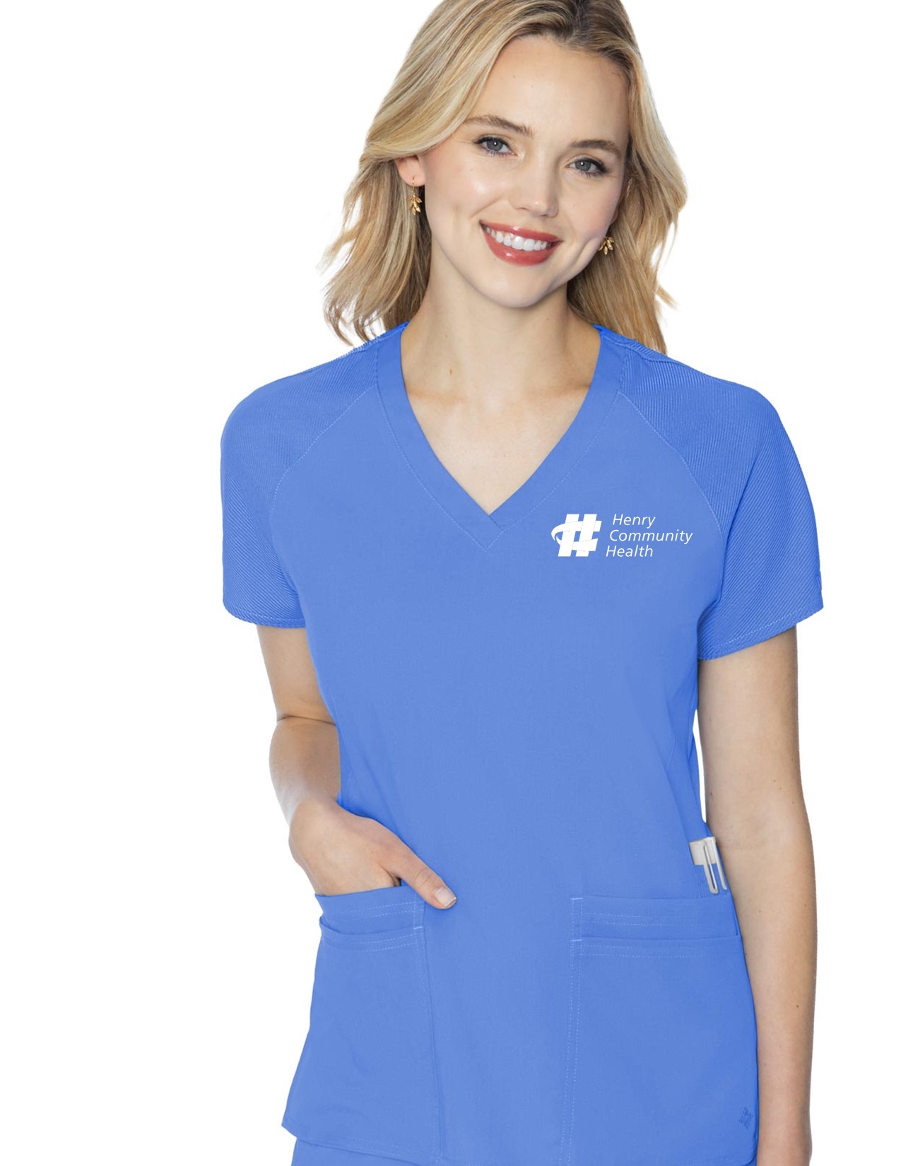MC7425 Med Couture Touch Women's Raglan Sleeve Top