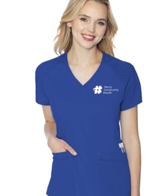 MC7425 Med Couture Touch Women's Raglan Sleeve Top