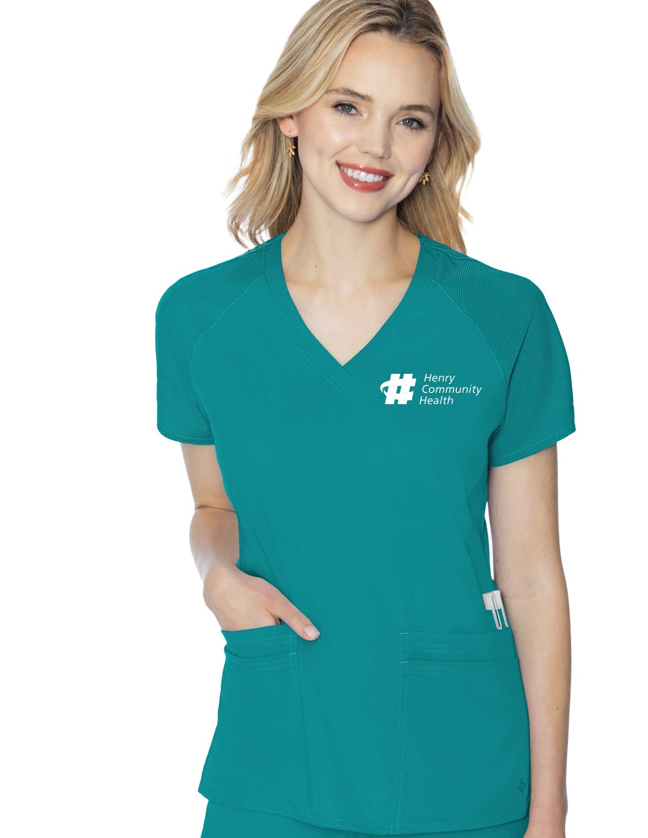 MC7425 Med Couture Touch Women's Raglan Sleeve Top