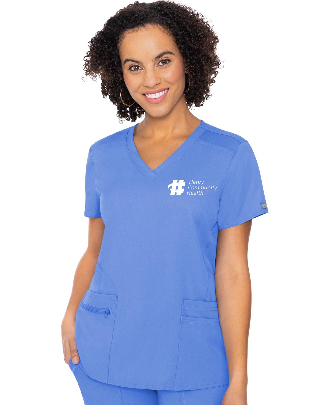 MC7468 Med Couture Touch Women's 4 Pocket Top