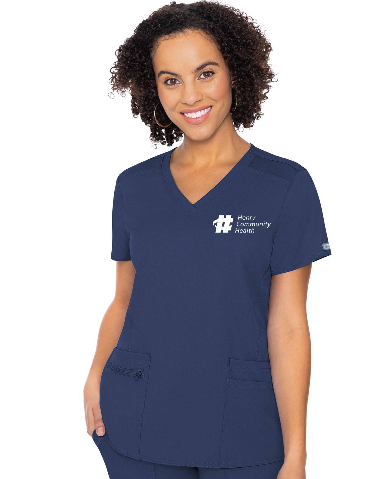 MC7468 Med Couture Touch Women's 4 Pocket Top