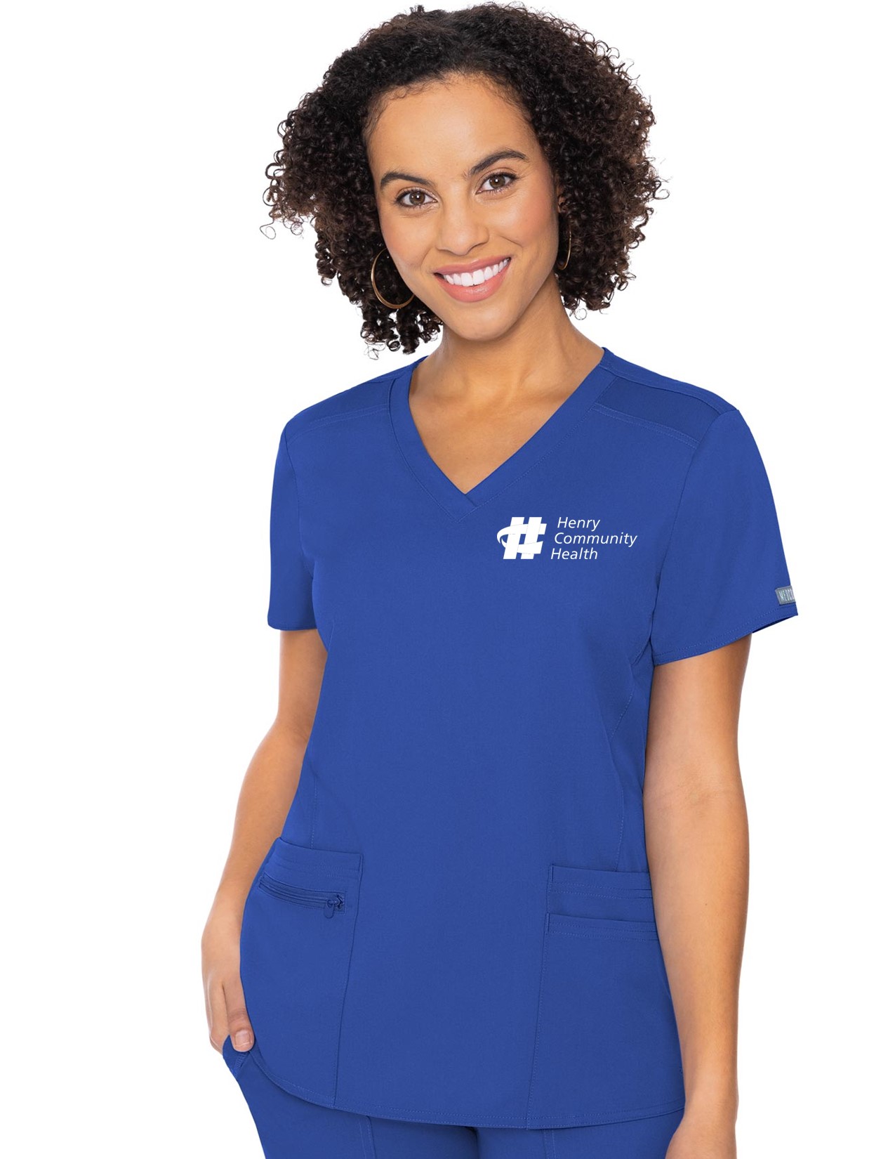 MC7468 Med Couture Touch Women's 4 Pocket Top