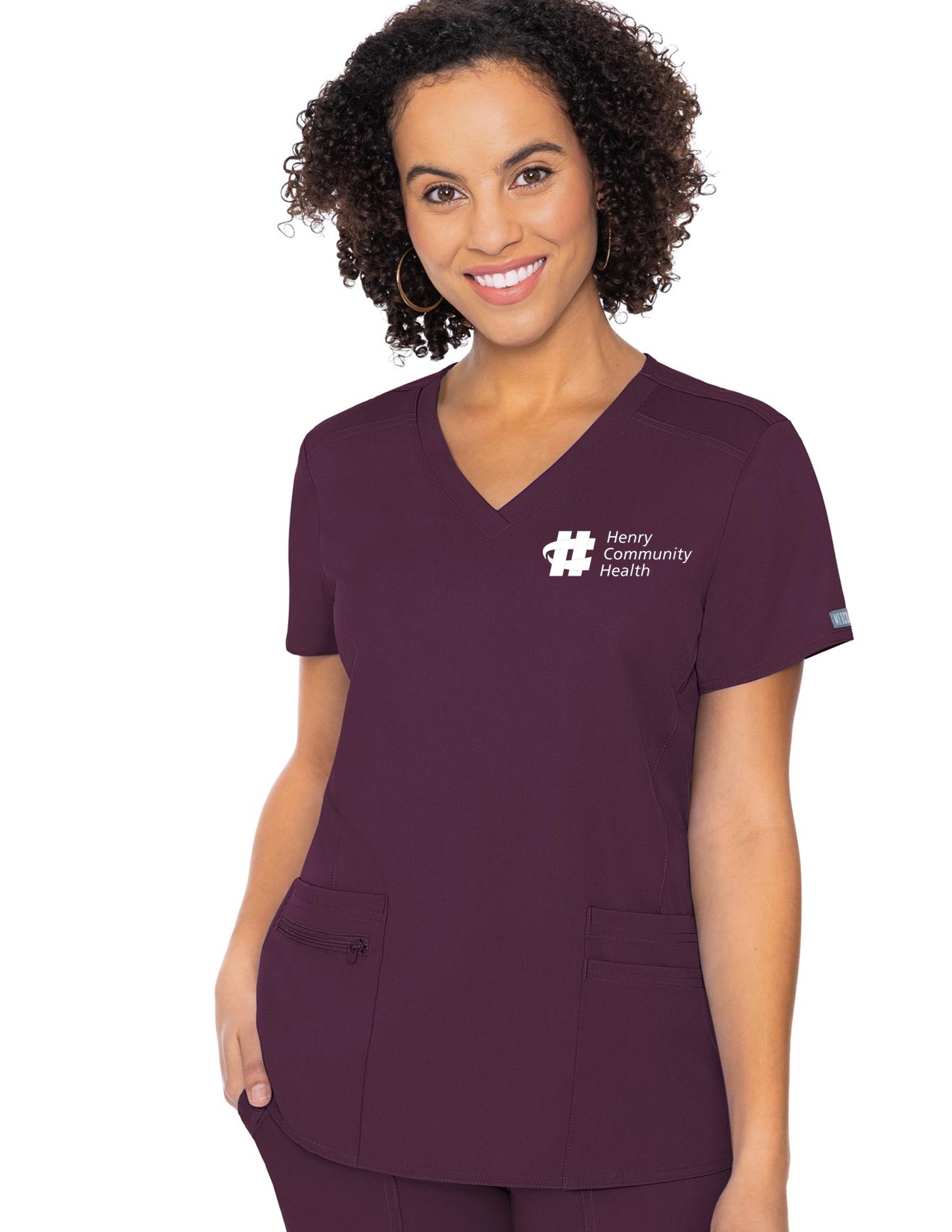 MC7468 Med Couture Touch Women's 4 Pocket Top