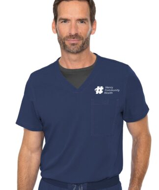 MC7478 Med Couture Touch Men's Cadence One Pocket Top