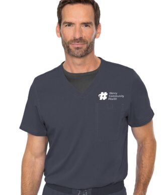 MC7478 Med Couture Touch Men's Cadence One Pocket Top