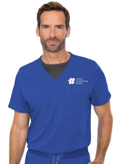 MC7478 Med Couture Touch Men's Cadence One Pocket Top