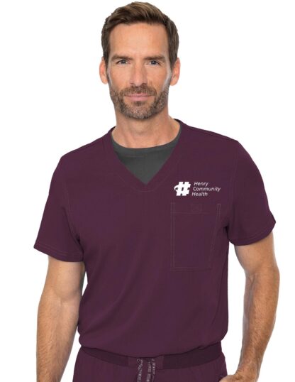 MC7478 Med Couture Touch Men's Cadence One Pocket Top