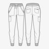 MC7710 Med Couture Touch Women's Jogger Yoga Pant - Image 2