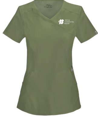 2625A Infinity Mock Wrap Top
