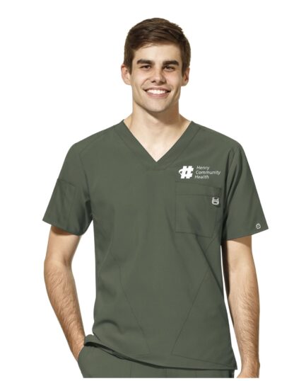 6355 W123 V- Neck Top