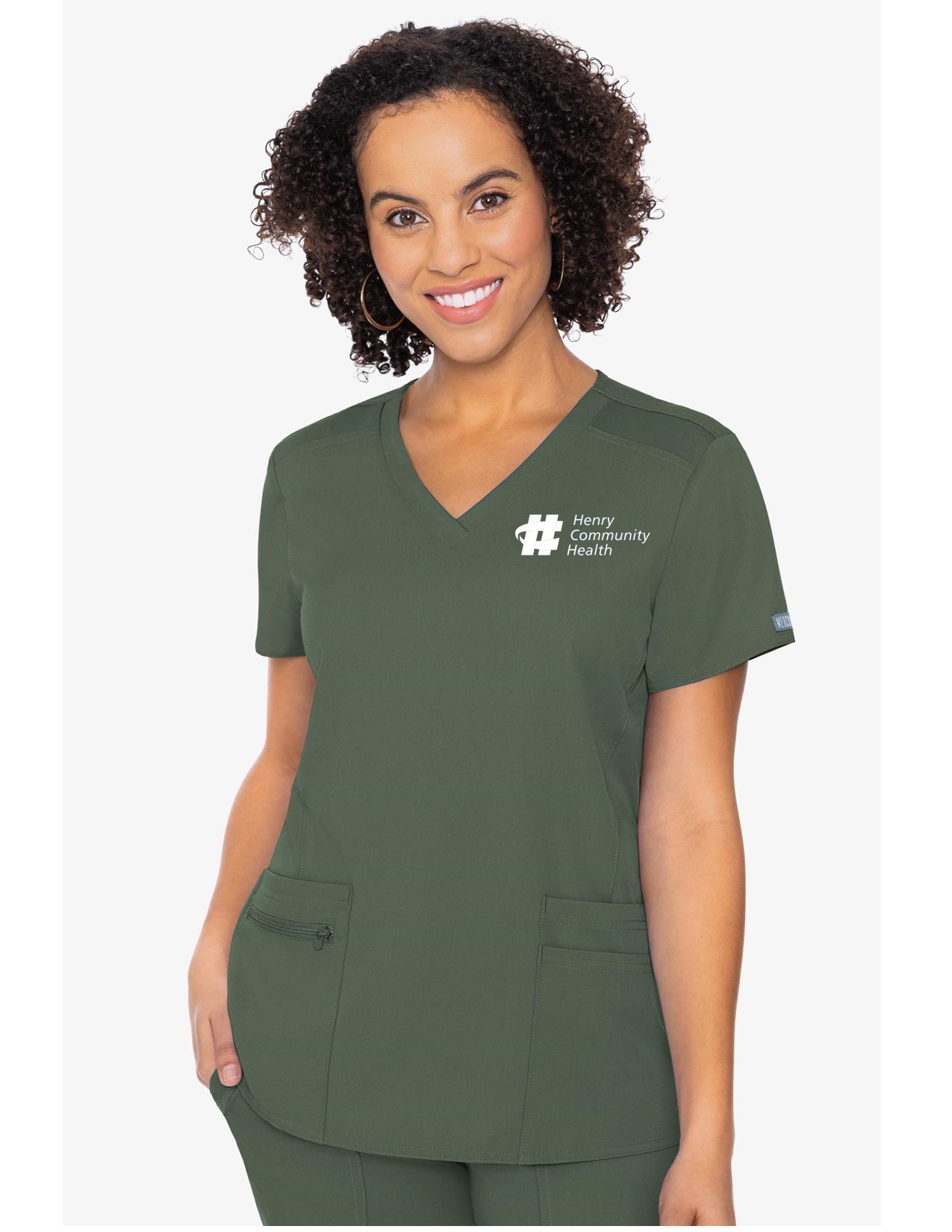 MC7468 Med Couture Touch Women's 4 Pocket Top