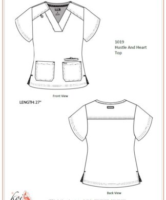 1019 Koi Next Gen Hustle and Heart Top