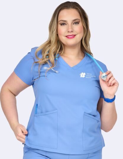 1165 Zavate Studio Focus V-Neck Top