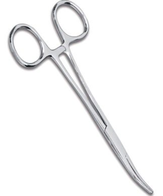501 5.5" Kelly Forceps (Curved Blade)