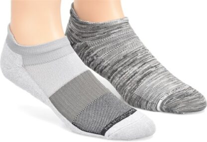 Nursemates Men's Ankle Compression Men's 2 Pack Compression Anklet Socks