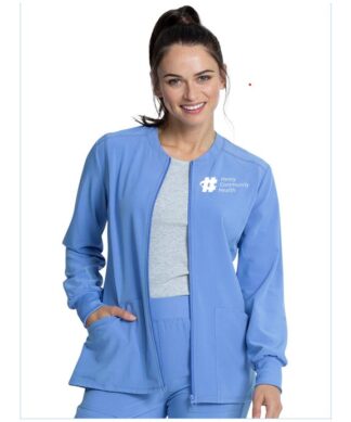 CKA384 Allura Zip-Front Jacket