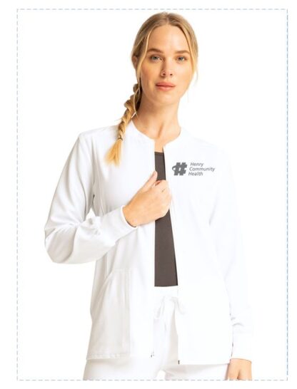 CKA384 Allura Zip-Front Jacket