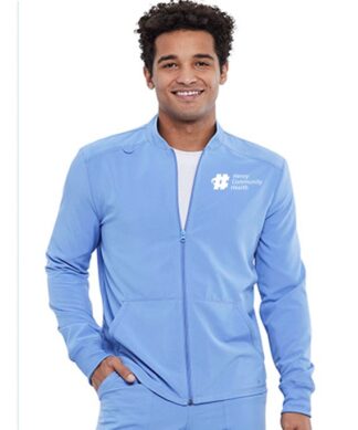 CKA387 Allura Zip-Front Jacket