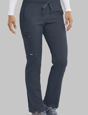 GRSP500 Spandex Stretch Kim Drawstring Straight Leg Pant