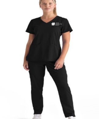 GRST045A Spandex Stretch Serena V-Neck Top