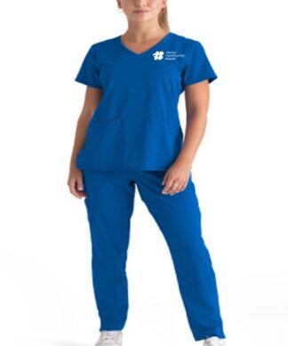 GRST045A Spandex Stretch Serena V-Neck Top