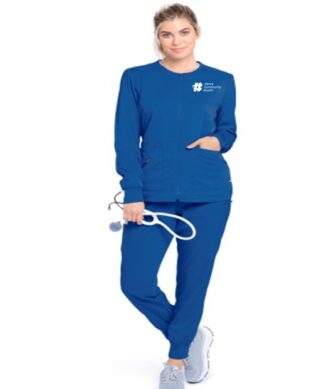 GRSW017 Spandex Stretch Millie Warm-Up Jacket
