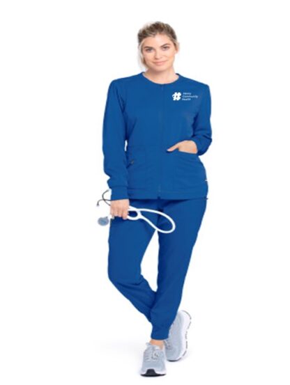 GRSW017 Spandex Stretch Millie Warm-Up Jacket