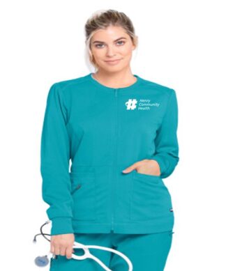 GRSW017 Spandex Stretch Millie Warm-Up Jacket