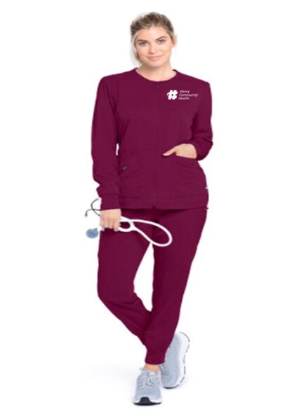 GRSW017 Spandex Stretch Millie Warm-Up Jacket