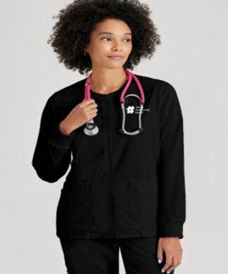 GRSW873A Spandex Stretch Gianna Warm-Up Jacket