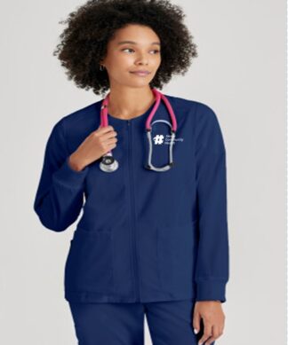 GRSW873A Spandex Stretch Gianna Warm-Up Jacket