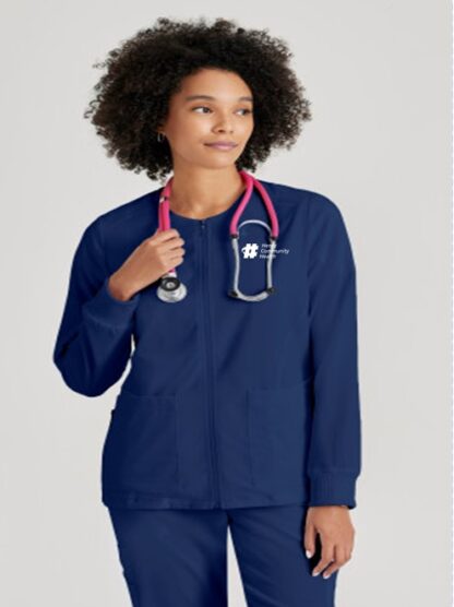 GRSW873A Spandex Stretch Gianna Warm-Up Jacket
