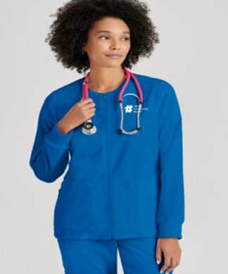 GRSW873A Spandex Stretch Gianna Warm-Up Jacket
