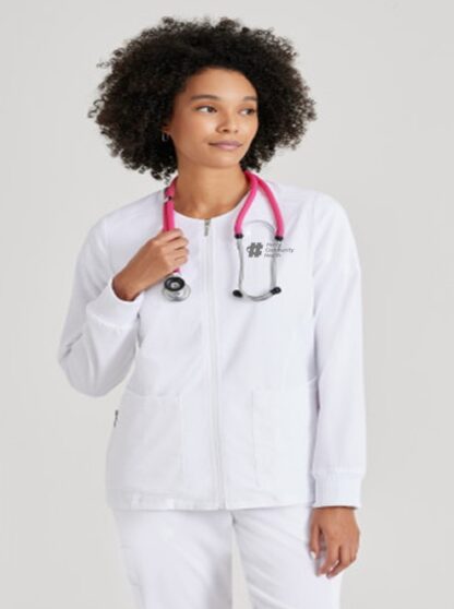 GRSW873A Spandex Stretch Gianna Warm-Up Jacket