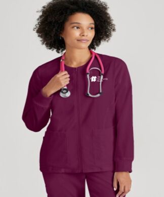 GRSW873A Spandex Stretch Gianna Warm-Up Jacket