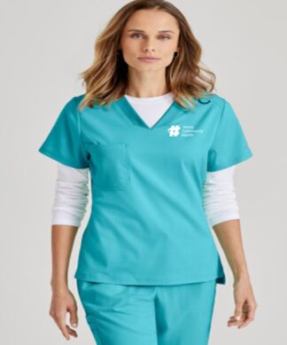 GVST028 Spandex Stretch Bree Tuck-In Top