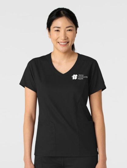 6251 Boundless 2-Pocket V-Neck Top