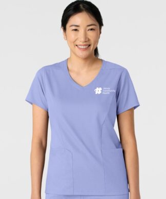 6251 Boundless 2-Pocket V-Neck Top