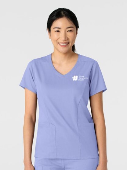 6251 Boundless 2-Pocket V-Neck Top
