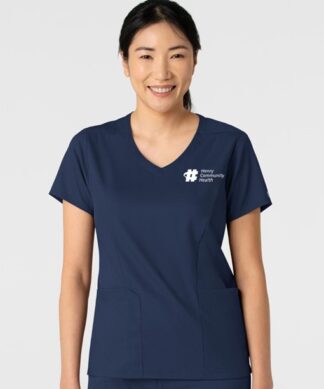 6251 Boundless 2-Pocket V-Neck Top