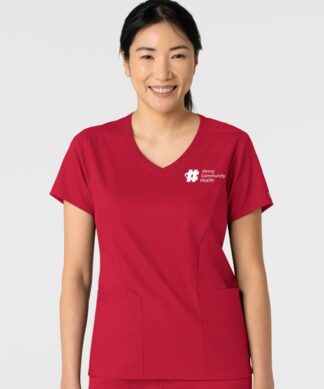 6251 Boundless 2-Pocket V-Neck Top