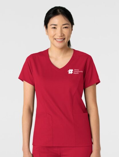 6251 Boundless 2-Pocket V-Neck Top