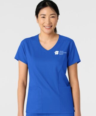 6251 Boundless 2-Pocket V-Neck Top