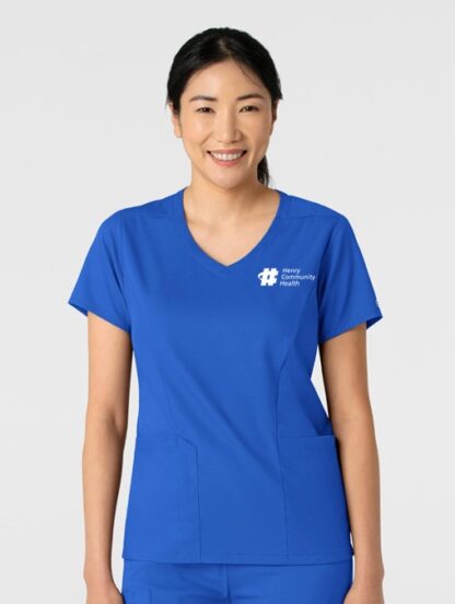 6251 Boundless 2-Pocket V-Neck Top