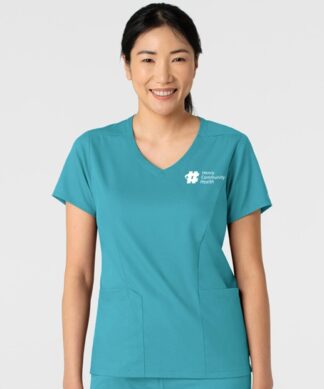 6251 Boundless 2-Pocket V-Neck Top