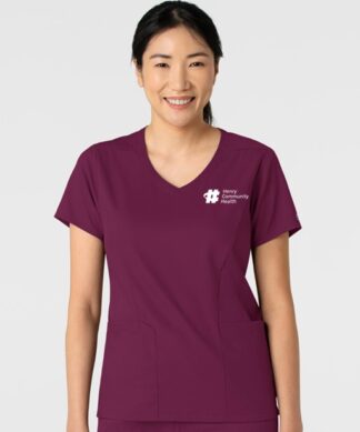 6251 Boundless 2-Pocket V-Neck Top