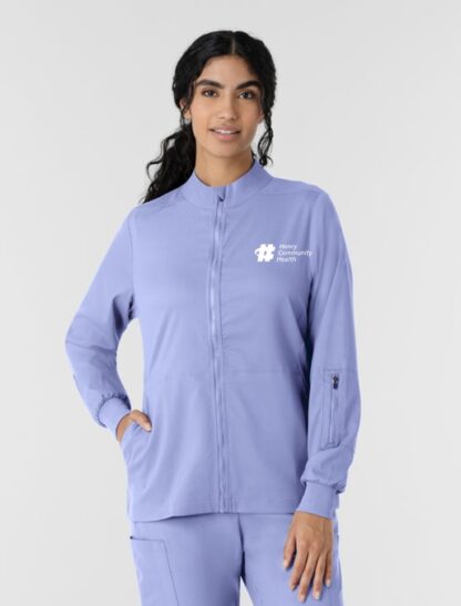 8151 Boundless Zipper Warm-Up Jacket