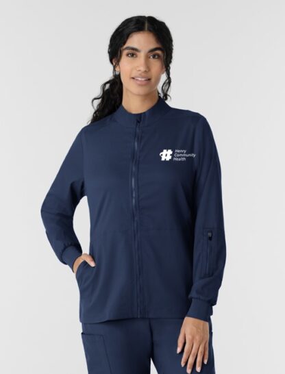 8151 Boundless Zipper Warm-Up Jacket